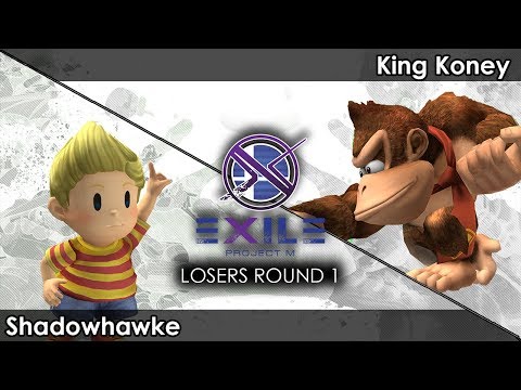 Project M: KoF | Shadowhawke (Lucas) V SMT | King Koney (Donkey Kong) - Exile 124 SSBPM