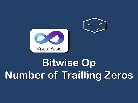 bitwise op number of trailling zeros in vb net
