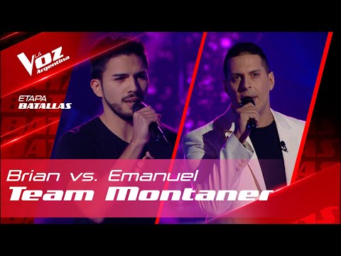 Brian Sáez vs. Emanuel Cerrudo - "Mañana, mañana" - Batallas - La Voz Argentina 2022