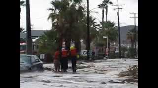 preview picture of video 'Desert Flood Cathedral City Palm Springs Ca'