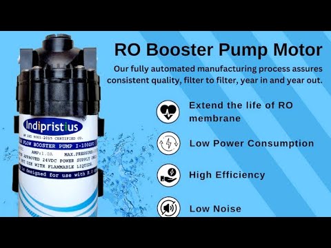 Indipristius ro booster pump with copper winding 100 gpd ro ...