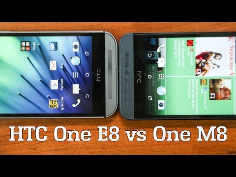 HTC One M8 vs HTC One E8