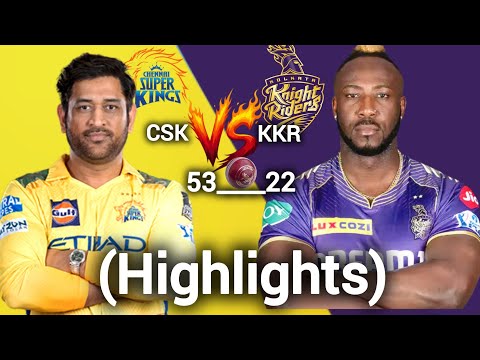 CSK vs KKR Highlights | CSK Dominate KKR by 53 Runs | IPL Match Highlights