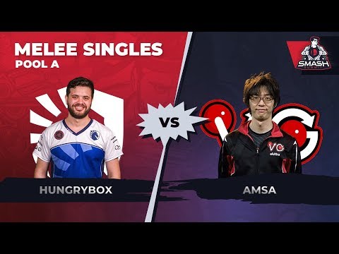 Hungrybox vs aMSa - Melee Singles: Pool B - Smash Summit 6
