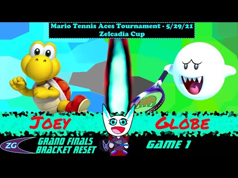 Zelcadia Cup Mario Tennis Aces Tournament - Grand Final Reset, Game 1 - Joey vs Globe