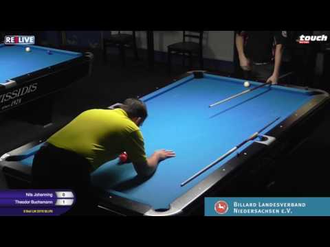 LM 2016 9 Ball des BLVN: Nils Johanning vs Theodor Buchsmann poweredy REELIVE b