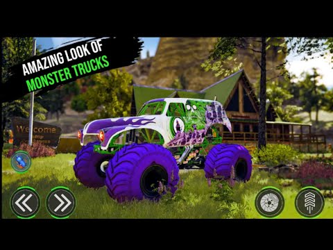 Real Monster Truck Derby Stunts 3D- Extreme Crash Demolition Car Racing - Android Gameplay
