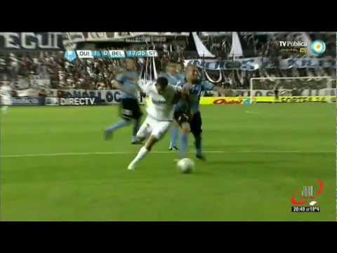 GOL DE CAUTERUCCIO PONE EL 1 - 0 CONTRA BELGRANO | FECHA 9 | 2012