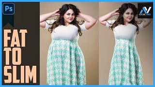 How To Make Fat Person Thin in Photoshop | Photoshop Tutorial 2024 [ Fat to Slim]