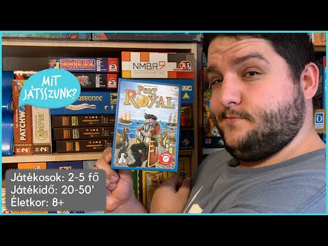 Port Royal Játékbemutató - Mit Játsszunk?