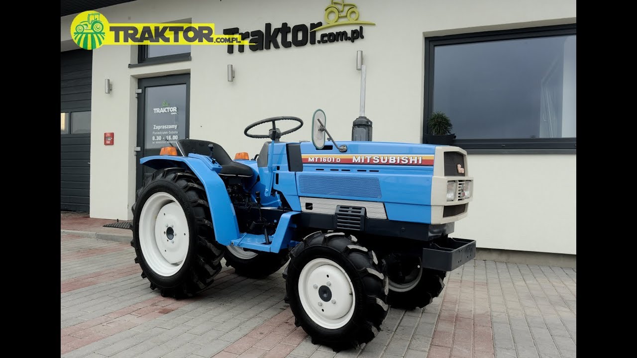 Mitsubishi MT1601 4x4 16KM japanese tractors TRAKTOR.COM.PL