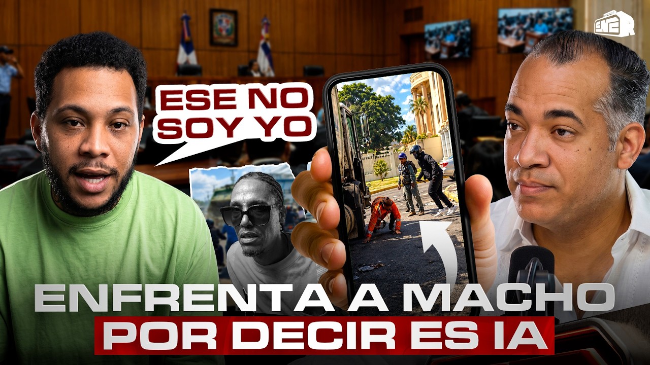 ¡INDIGNANTE! BRITO ENFRENTA A MACHO POR DECIR ES IA CASO CAMIONERO EN SANTIAGO
