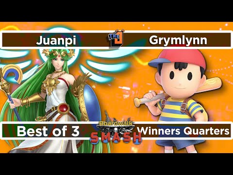 Juanpi (Palutena) vs Grymlynn (Ness) Winners Quarters - Boardwalk Smash #36 - SSBU