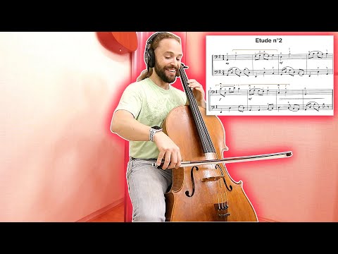 3 Etudes in Upper 2nd from Position Pieces Vol. 1 + Bowing Demo | Online Cello Lessons