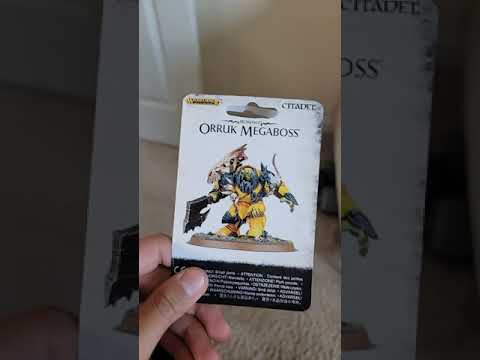 Sneek Peek Warhammer 40k Orks #Warhammer40k #Orks #fun #shorts #art #Megaboss