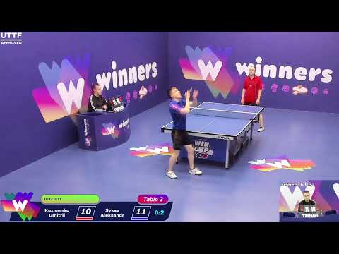 WINners CUP table 2  31.10 Kuzmenko Dmitrii - Syksa Aleksandr  17:45