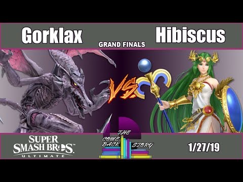 The Comeback Story Vol. I - Gorklax (Ridley) Vs. Hibiscus (Palutena) - Smash Ultimate Grand Finals