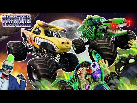 Monster Jam INSANE Racing, Freestyle and High Speed Jumps #112 | BeamNG Drive | Grave Digger