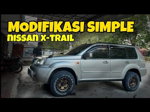 MODIFIKASI SIMPLE NISSAN X-TRAIL SEMI OFFROAD RING 15 PLUS BAN BRIDGESTONE A/T