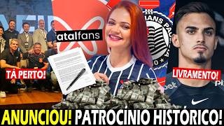 ANUNCIOU! TIMÃO FECHA PATROCÍNIO HISTÓRICO pra FIEL! SAFIEL SÓ FALTA... | RENOVAÇÃO COM GOLEIRO e+