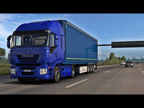 ETS2 1.38 - ProMods 2.50 - Iveco Stralis 450 Euro 5 - Trip: Kassel - Hamburg