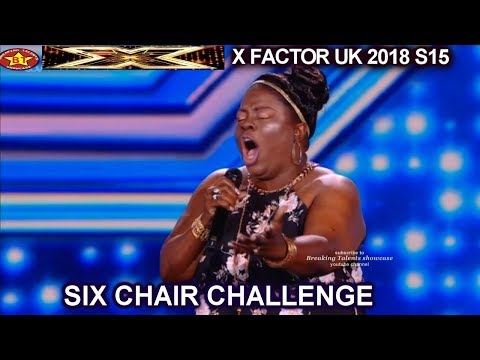 Panda Ross sings You Pulled Me  | Six Chair Challenge X Factor UK 2018