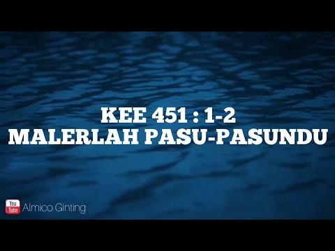 KEE GBKP 451 : 1 - 2 " MALERLAH PASU - PASUNDU " ( KARAOKE )
