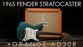 Video thumbnail for "Pick of the Day" - 1965 Fender Stratocaster and Orange AD30R by Emerald City Guitars