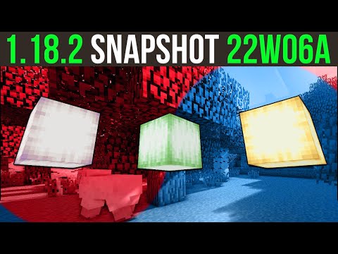 Minecraft 1.18.2 Snapshot 22w06a Don't Get Two Excited!