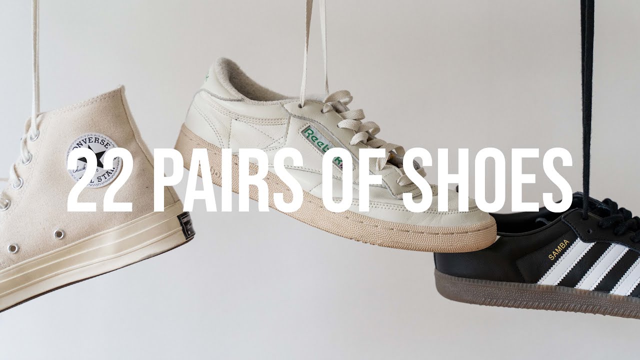 Watch video My Entire Simple Shoe Collection 2022 Now My Entire Simple Shoe Collection 2022
