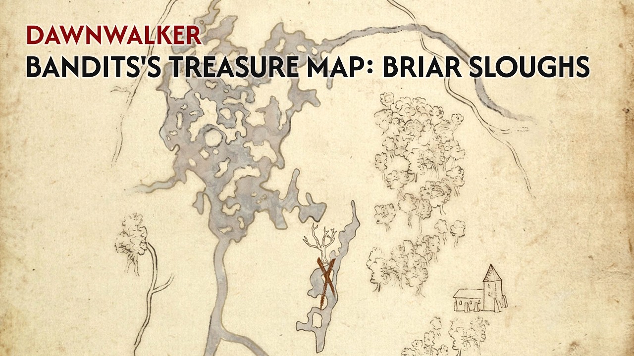 Dawnwalker: Bandits's Treasure Map Briar Sloughs Walkthrough - Video Guide