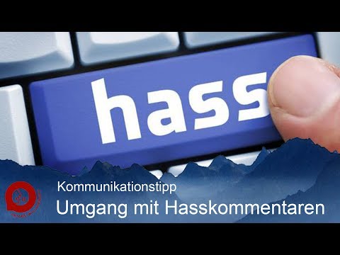 Rhetoriktipp - So reagiert man auf Hasskommentare