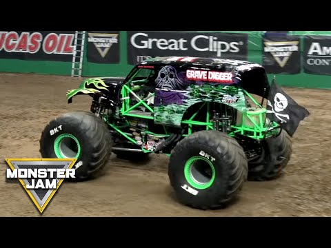 Adam Anderson | Grave Digger winning Freestyle | Monster Jam Lexington 2019 | Monster Jam