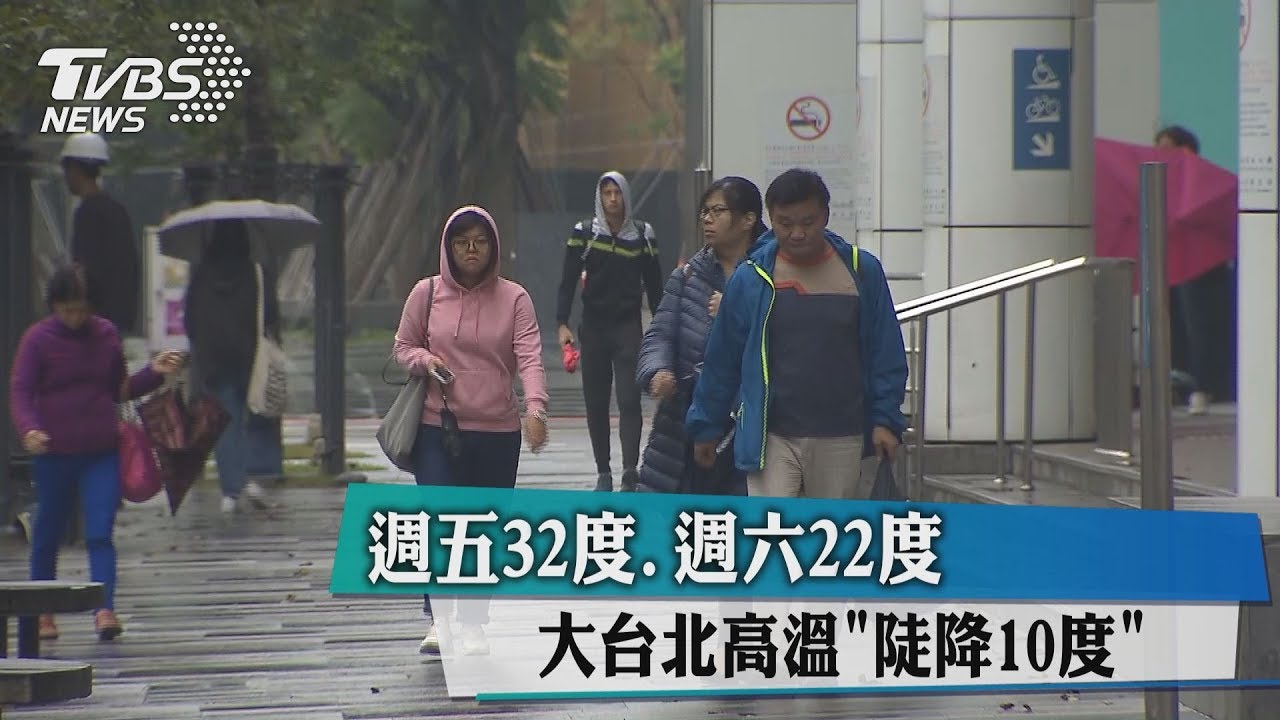 又變天!北部氣溫驟降10度 4縣市大雨特報