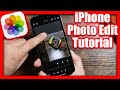 How To Edit Photos On The iPhone 14 Pro - iPhone Photos Tutorial