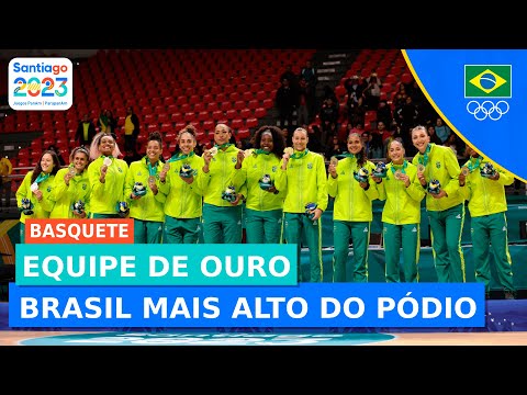 JOGOS PAN-AMERICANOS l BASQUETE FEMININO DO BRASIL É OURO
