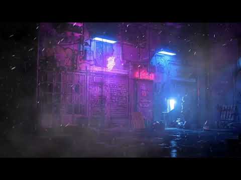 Cyberpunk Asmr Sleep | Man Caught In A Blizzard