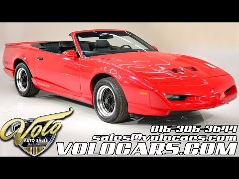 1992 Pontiac Firebird Trans Am (CC-1508393) for sale in Volo, Illinois