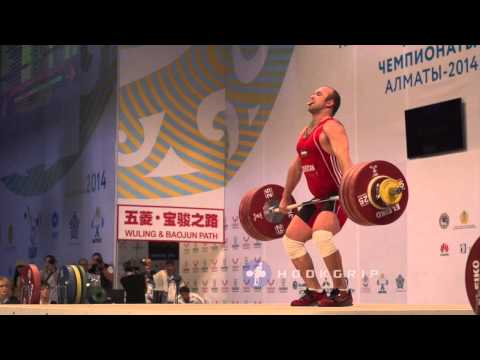 Ruslan Nurudinov (-105kg, Uzbekistan) - 193kg Snatch