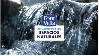 Agua font vella ACTUAMOS POR LOS ESPACIOS NATURALES anuncio