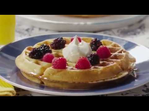 Receta Waffles. Estilo "WAFFLES EL MOIKAS"