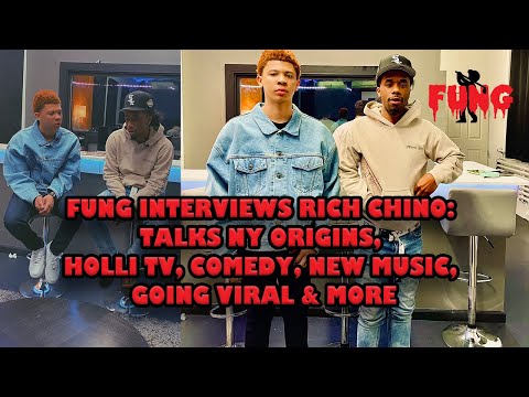 FUNG INTERVIEWS RICH CHINO: Talks NY Origins, HOLLI TV, Comedy, New Music, Going Viral & More