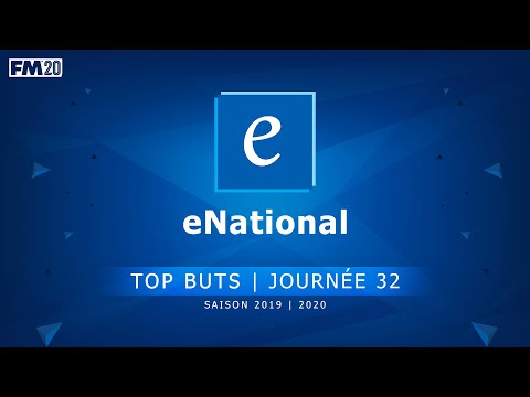Le Top Buts de la 32ème journée de #eNational avec la voix d'Emmanuel Moine, LA voix du National