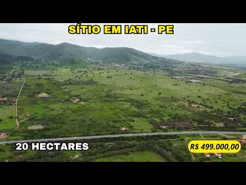 🌾 SÍTIO À VENDA EM IATI-PE – PEQUENO NO TAMANHO, GIGANTE NA CAPACIDADE DE PRODUÇÃO 🌾