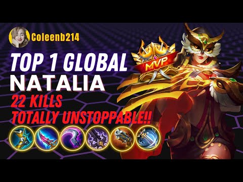 TOP 1 GLOBAL NATALIA 2022 GAMEPLAY | NATALIA QUEEN - Coleenb214 - Mobile Legends