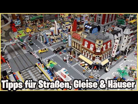 Tipps für Straßen, Gleise & Häuser ☆ Lego City 58