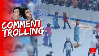 Kumanta Ng "Let It Go" Sa Ice Skating Ng SM | Comment Trolling