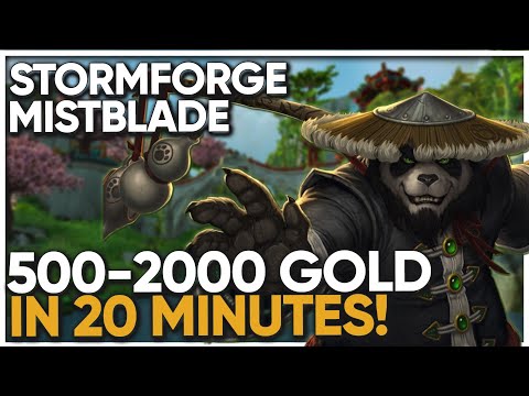 500-2000 GOLD in 20 Minutes! - 5.4.8 Gold Guide | Stormforge: Mistblade
