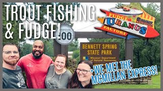 Bennett Spring State Park Family Camping -  Uranus Fudge Factory Road Trip + @TheMcMillanExpress