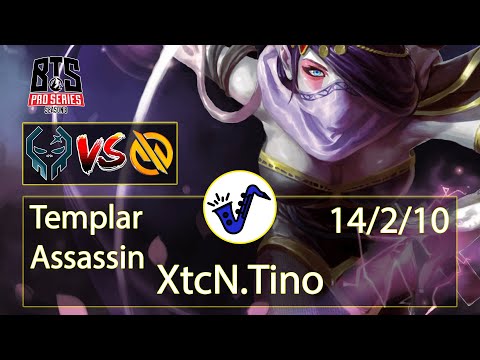 Templar Assassin Dota 2 - Tino - 14/2/10 - Safe Lane  - Exercration VS Motivate.Trust Gaming - BTS 8